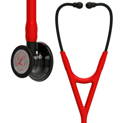 Limited Edition Littmann Cardiology IV - Red - High Polish Smoke Stethoscope thumbnail image - Professional diagnostic stethoscope for healthcare workers