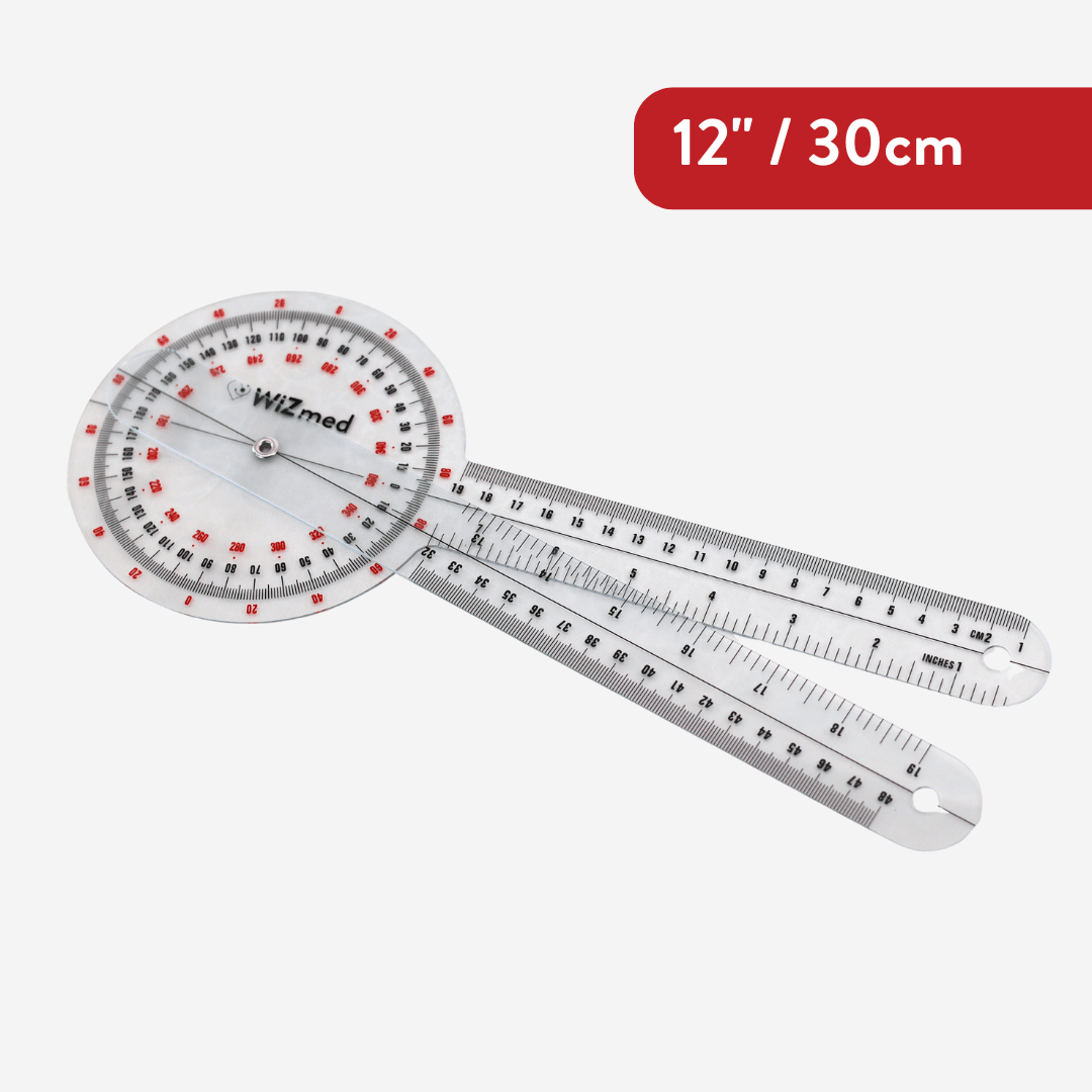 WiZmed Goniometer (12-Inch / ±30cm) - Goniometers available at WiZmed for R99