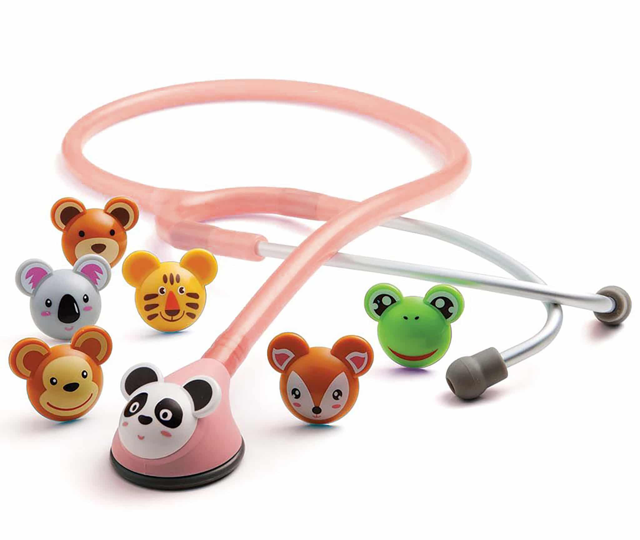 ADC Adscope® Adimals Platinum Pediatric Stethoscope (Pink) - Adimals Paediatric Series available at WiZmed for R1,499 - Professional diagnostic stethoscope for healthcare workers ADC Adscope® Adimals Platinum Pediatric Stethoscope (Pink) - Adimals Paediatric Series available at WiZmed for R1,499 - Professional diagnostic stethoscope for healthcare workers