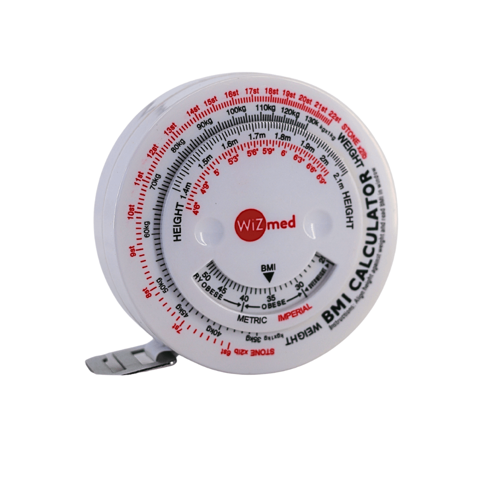 WiZmed BMI Measuring Tape - Clinicians available at WiZmed for R30 WiZmed BMI Measuring Tape - Clinicians available at WiZmed for R30