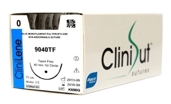 CliniLene Surgical Sutures - Dissecting and Suturing Kits available at WiZmed for R549 CliniLene Surgical Sutures - Dissecting and Suturing Kits available at WiZmed for R549