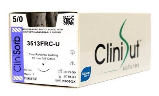 CliniSorb Surgical Sutures - Dissecting and Suturing Kits - R549 | WiZmed Medical Equipment South Africa CliniSorb Surgical Sutures - Dissecting and Suturing Kits - R549 | WiZmed Medical Equipment South Africa