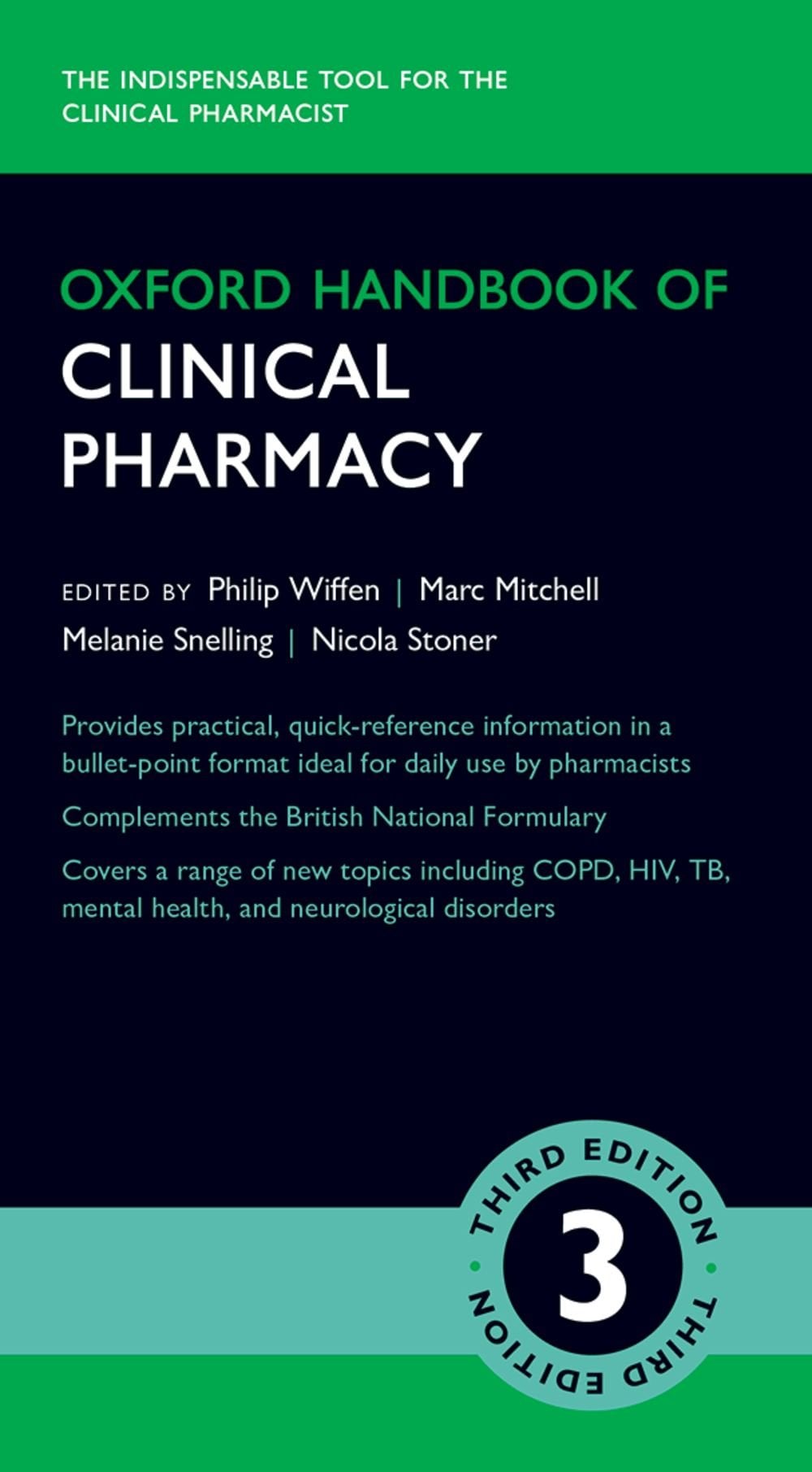 Oxford Handbook of Clinical Pharmacy 3/E - Textbooks available at WiZmed for R499 Oxford Handbook of Clinical Pharmacy 3/E - Textbooks available at WiZmed for R499