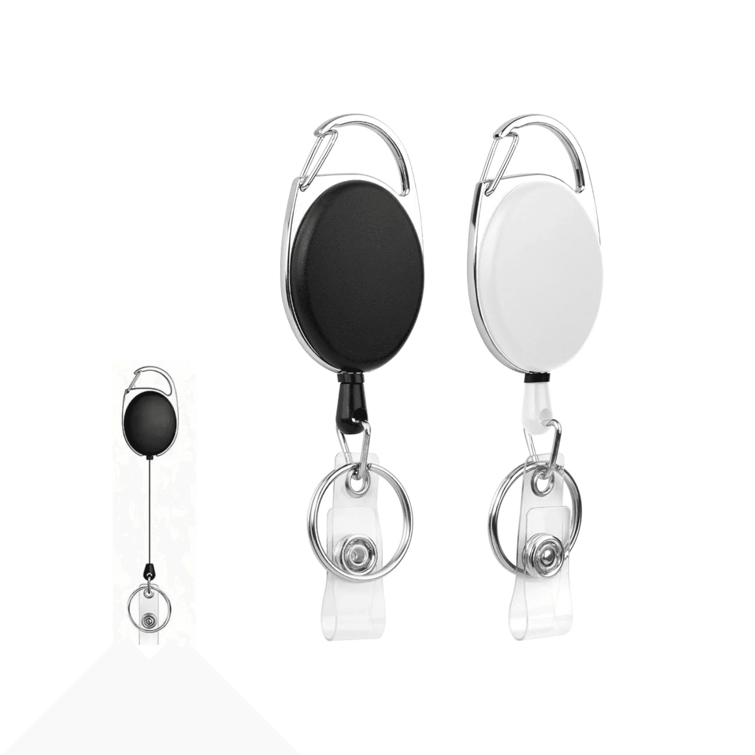 WiZmed Premium Retractable ID Carabiner - Ward Essentials available at WiZmed for R35 WiZmed Premium Retractable ID Carabiner - Ward Essentials available at WiZmed for R35