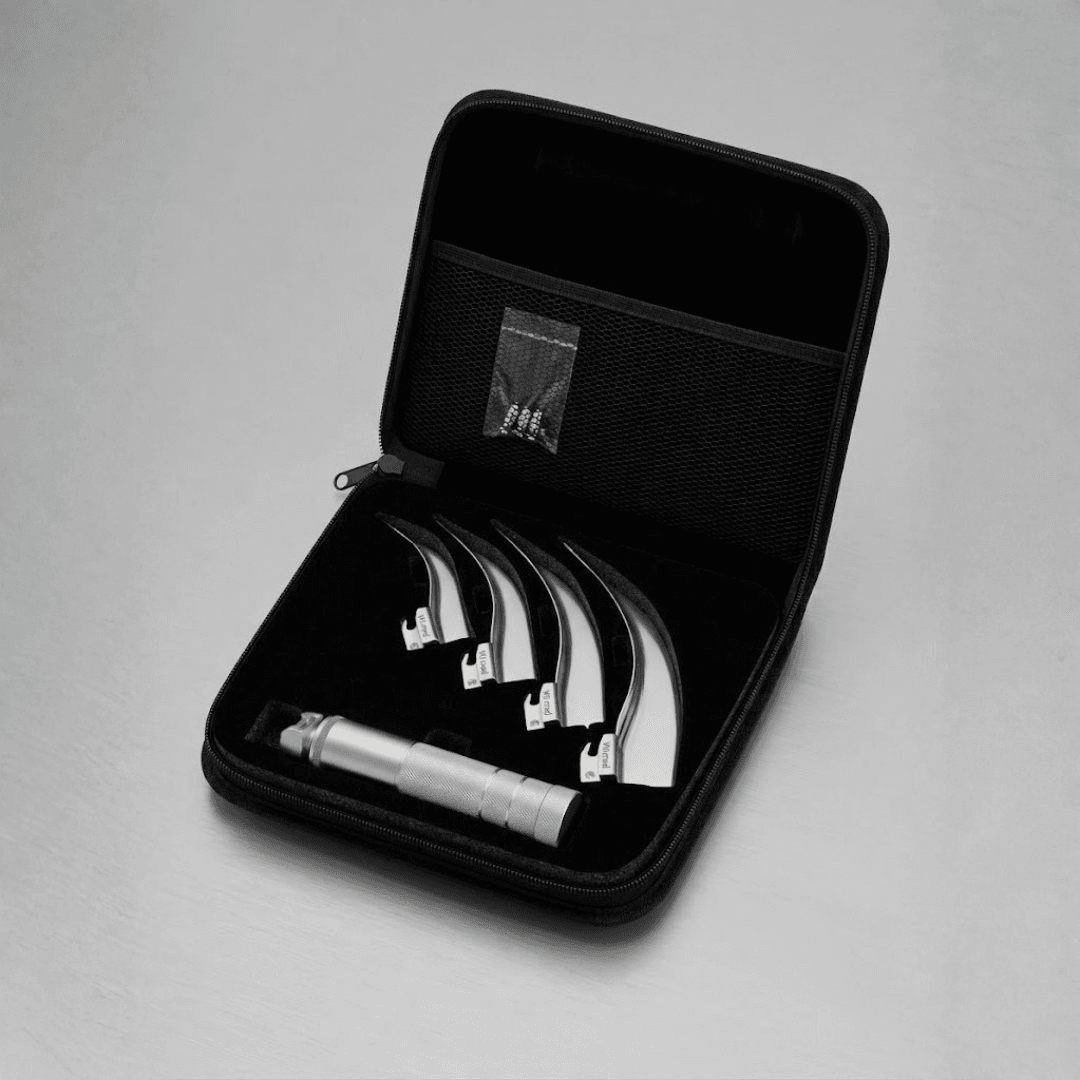 WiZmed Diagnostics Macintosh Laryngoscope Set | Sizes 1–4 with Handle - Laryngoscopes available at WiZmed for R1,099 WiZmed Diagnostics Macintosh Laryngoscope Set | Sizes 1–4 with Handle - Laryngoscopes available at WiZmed for R1,099