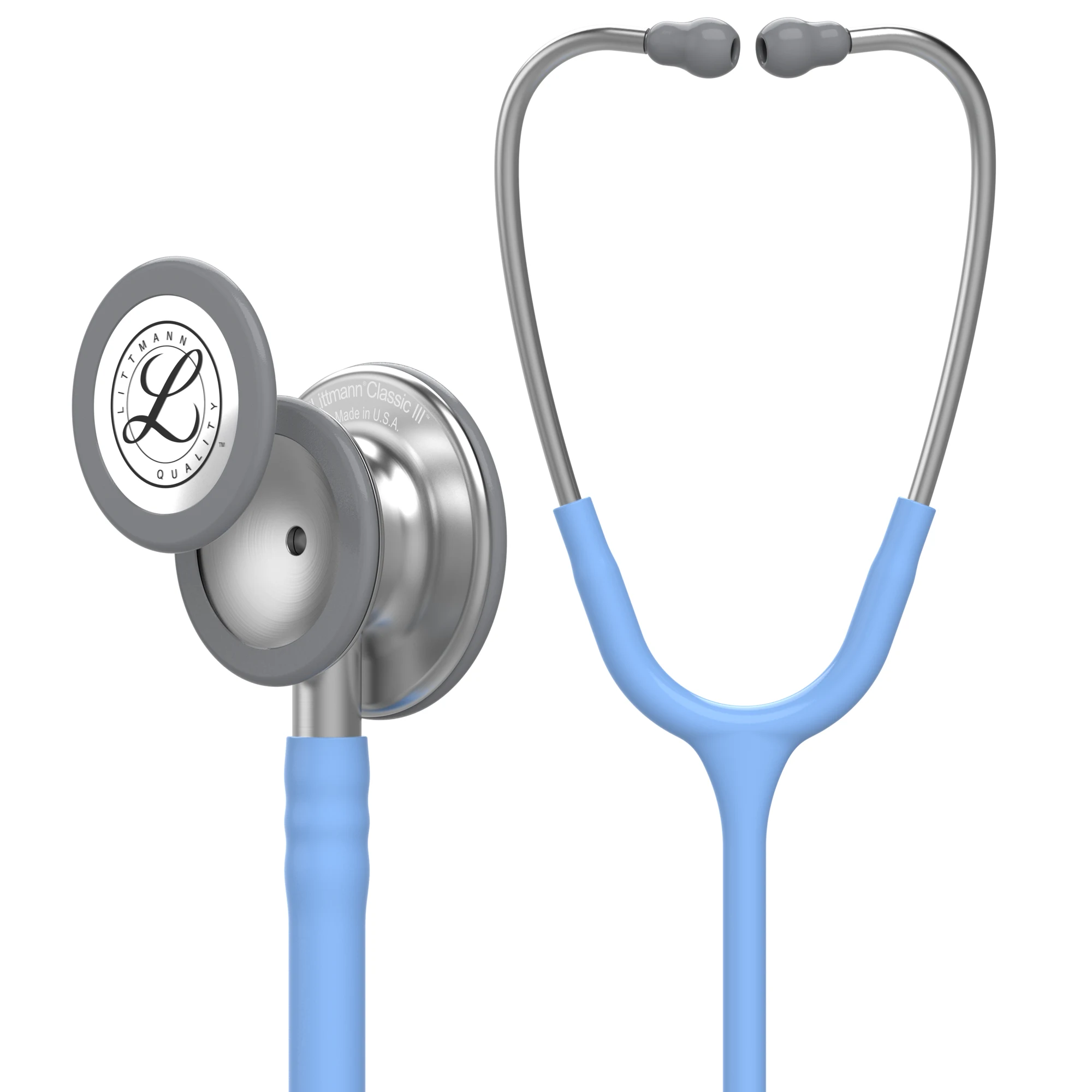 Littmann Classic III - Ceil Blue - Stainless Steel Stethoscope — front view