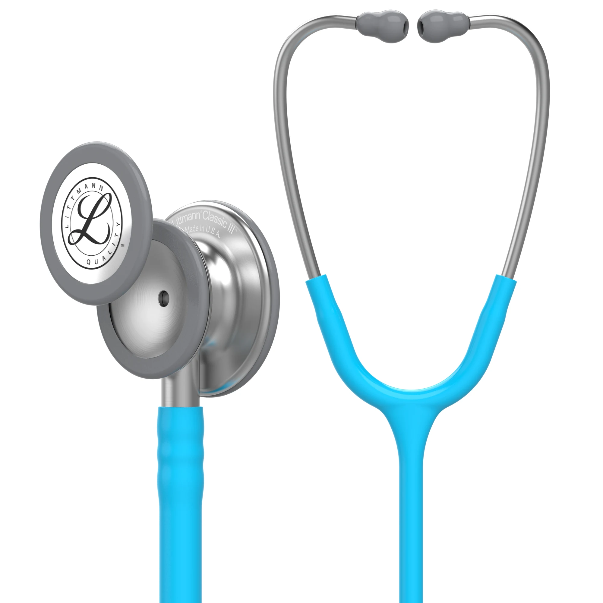 Littmann Classic III - Turquoise - Stainless Steel Stethoscope — front view